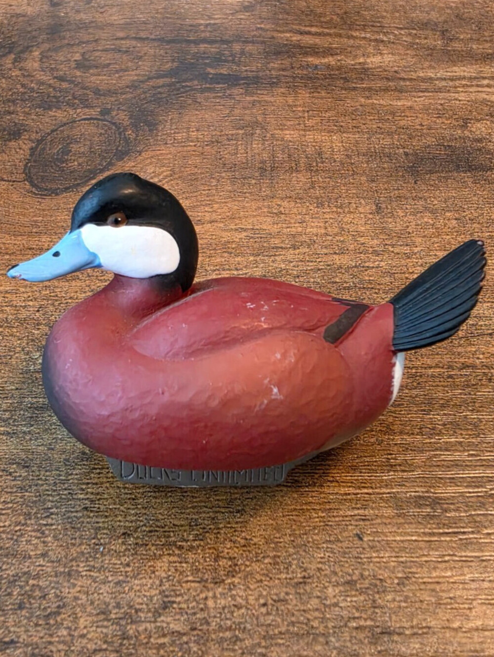 Ducks Unlimited Jett Brunet Ruddy Duck Mini Decoy 2013